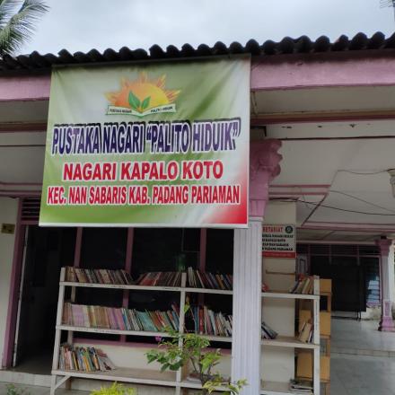 PERPUSTAKAAN PALITO HIDUIK NAGARI KAPALO KOTO